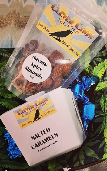 Clever Crow Sweet & Spicy Almonds or Salted Caramels
